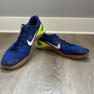 Nike Metcon 4 Men’s 10 Shoes Blue Green Cross Training Gym Sneakers AH7453-701